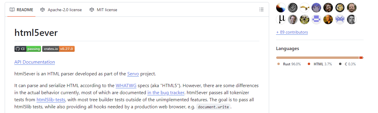 HTML5Ever