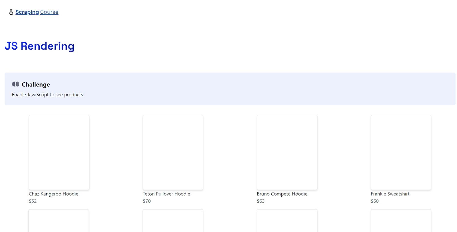 async loading of a webpage