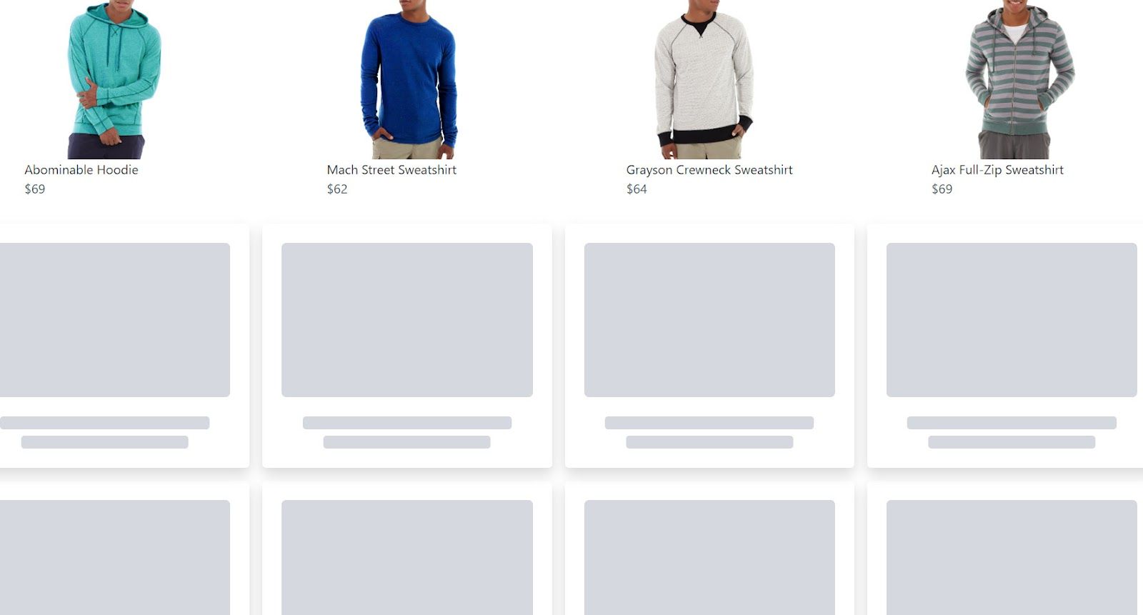 Infinite Scrolling Page
