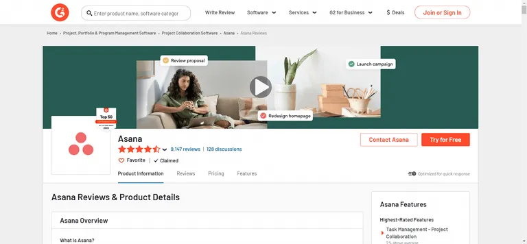 Asana Site