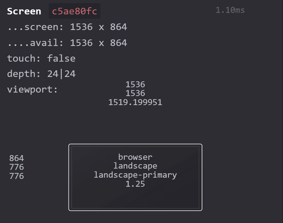 Creepjs Screen Fingerprint