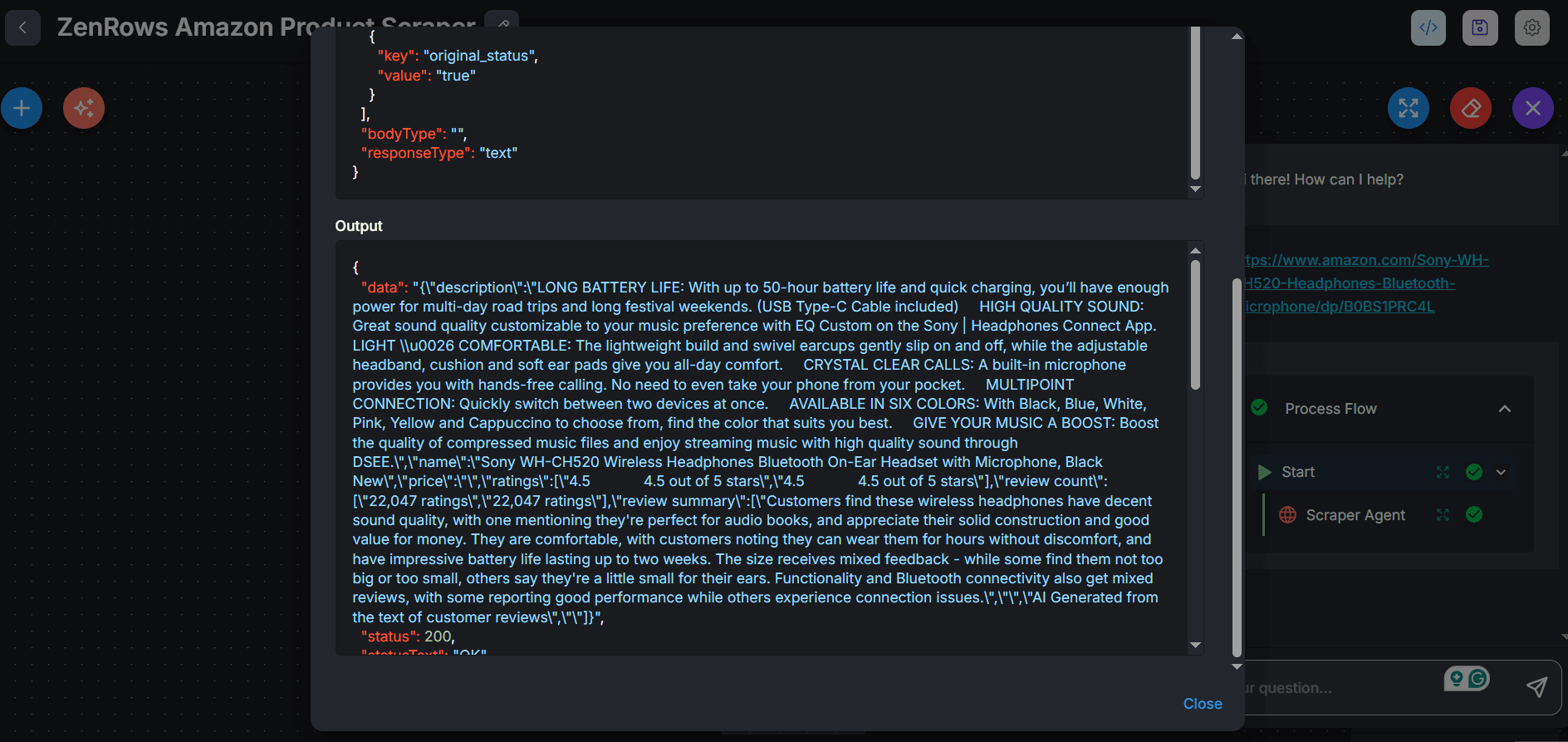 flowise-response-page