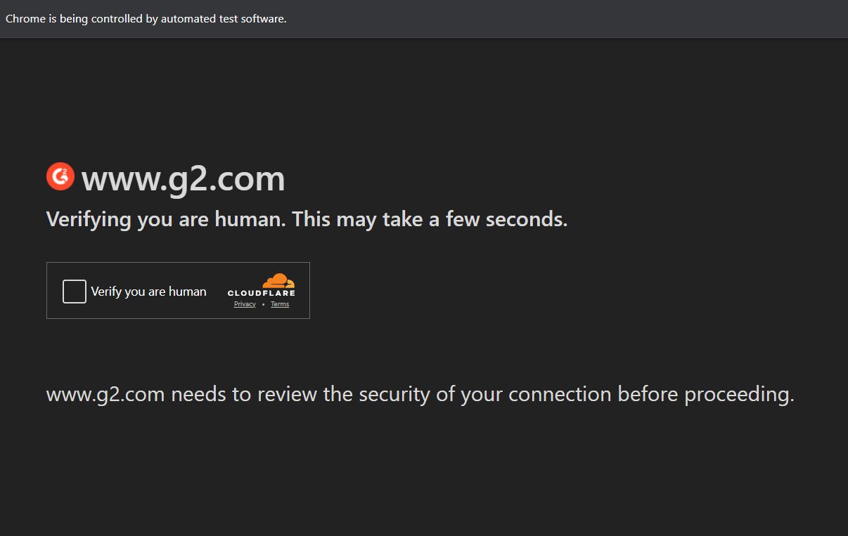 G2 Blocked Request