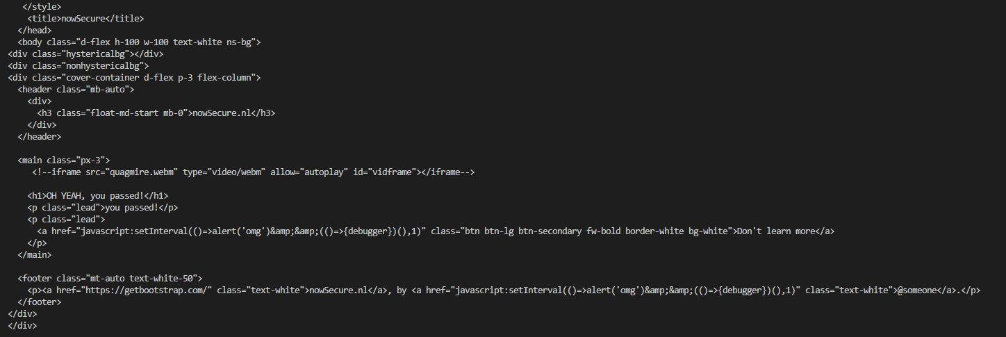 NowSecure Accessed with ZenRows