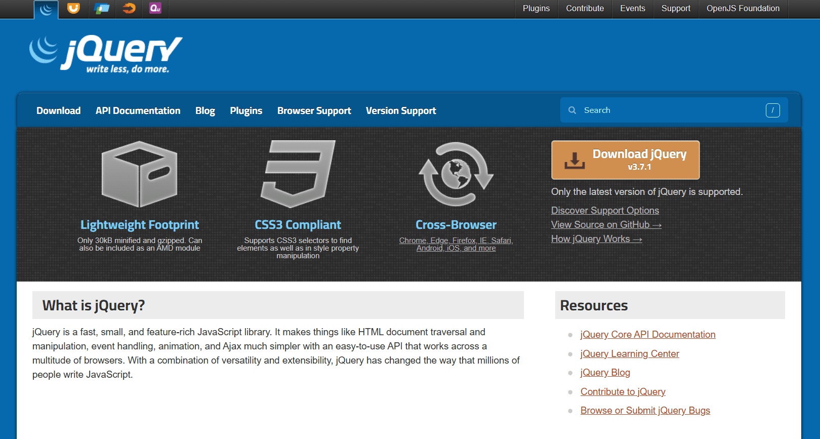 jQuery