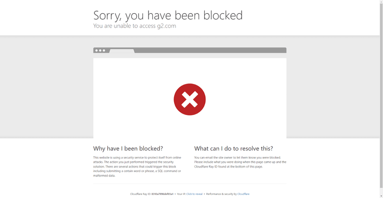 Blocked G2 Page