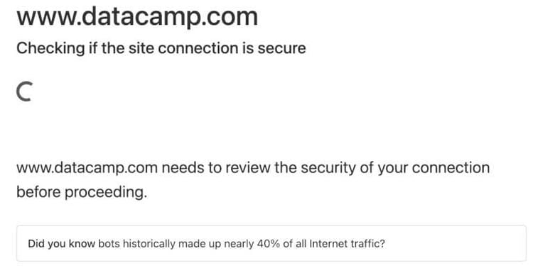 DataCamp Blocked