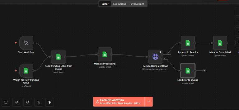 Complete instant data scraper n8n workflow. 