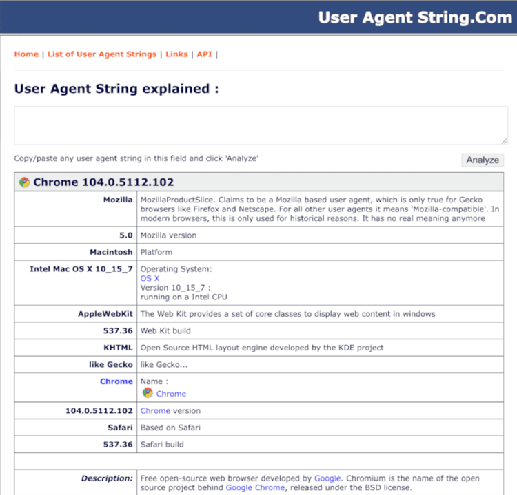 user-agent-string-scraping
