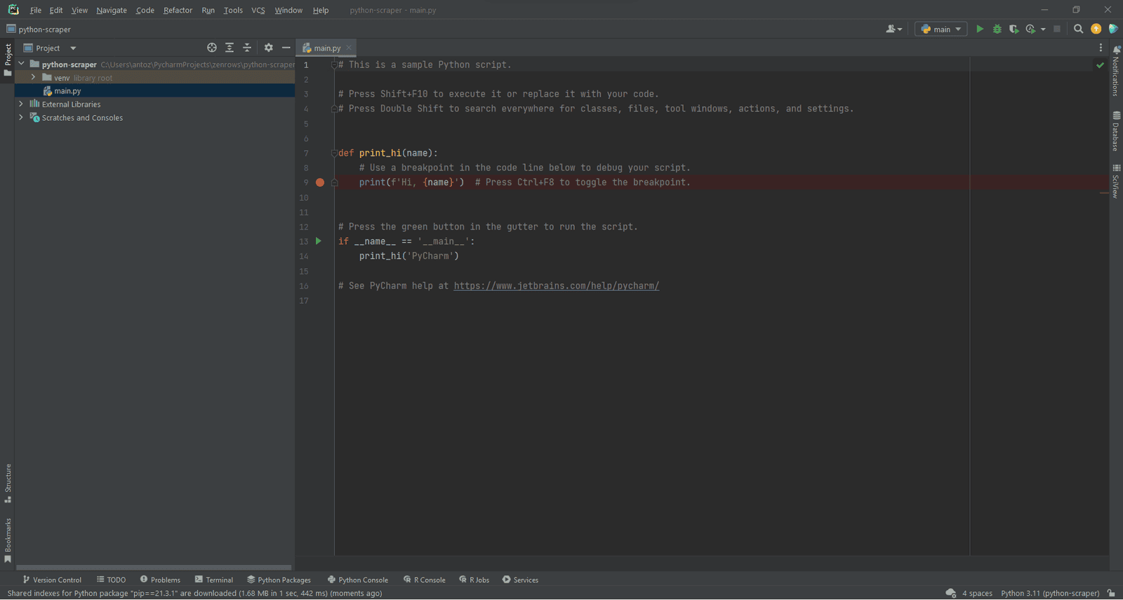 python-scraping