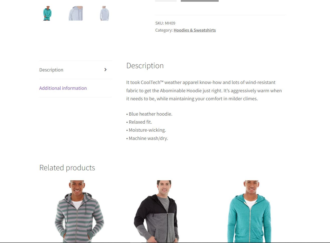 ScrapingCourse product page description