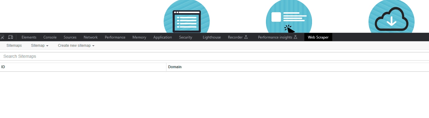 WebScraper Tab