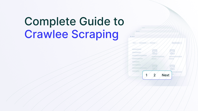 A Complete Guide to Web Scraping With Crawlee