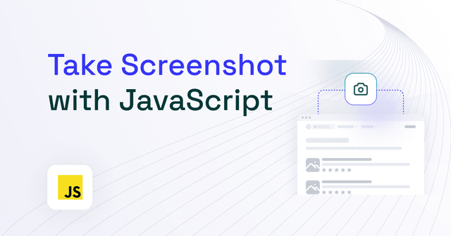 How to Take a Screenshot With JavaScript?