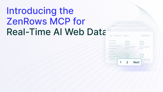 Introducing ZenRows MCP: The Universal Connector for AI Web Scraping