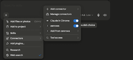 Claude desktop interface Claude desktop interface