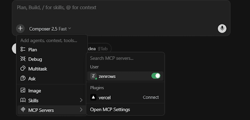 Cursor interface Cursor interface