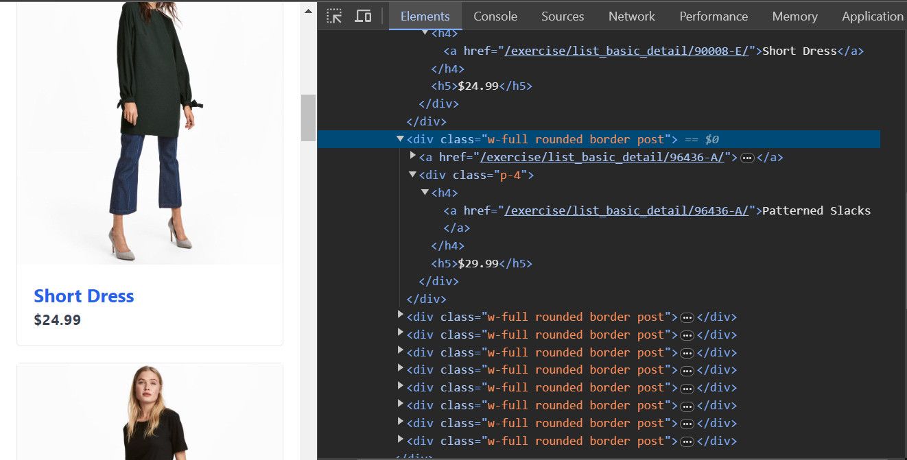 Target Element Source Infinite Scroll Demo