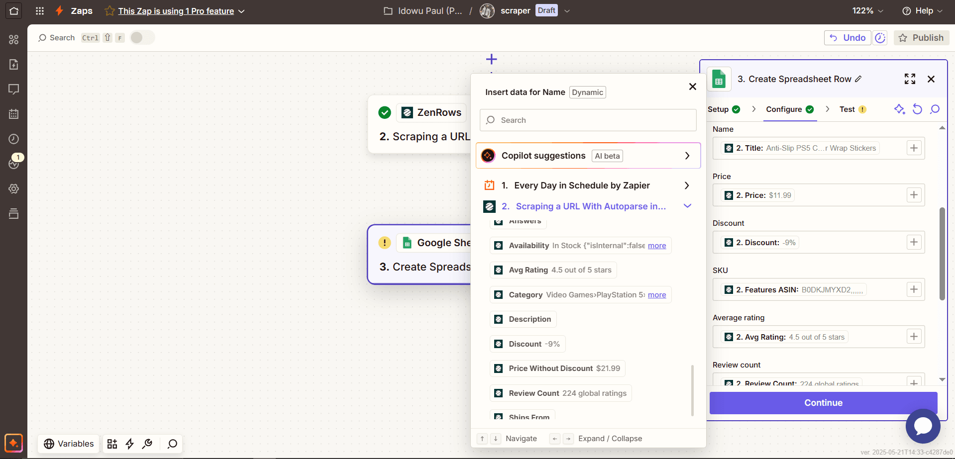 zapier_scraper_mapping
