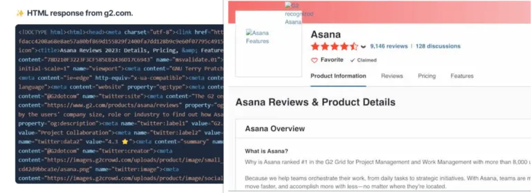 Asana Output with Zenrows